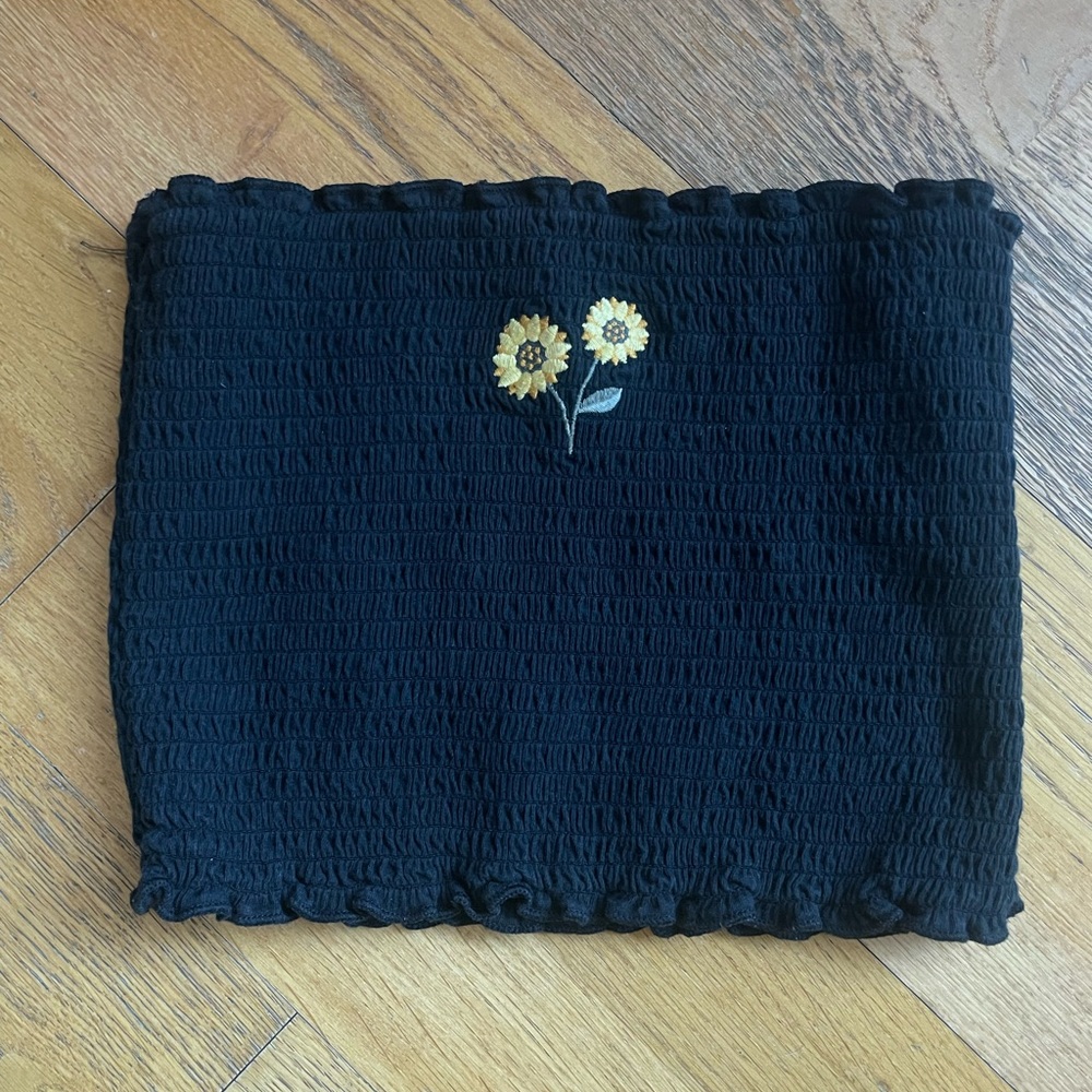 Daisy Smock Tube Top